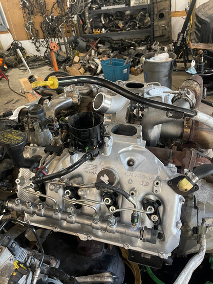 6.7 Powerstroke CCV Reroute / Delete Kit - Billet Aluminum