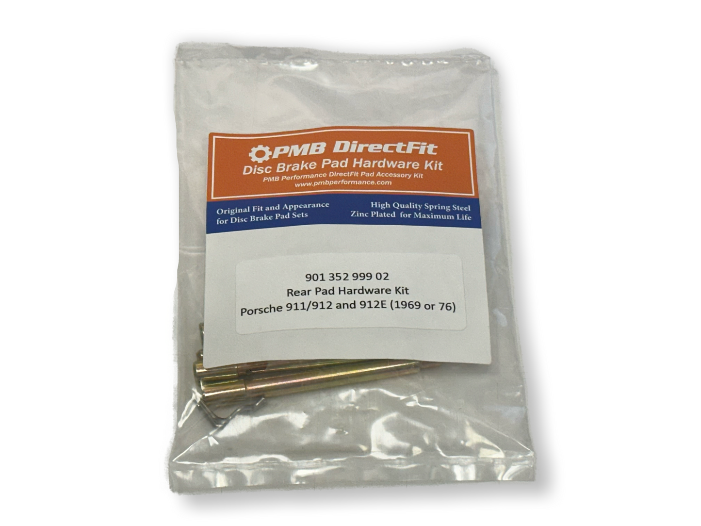 Porsche 911/912 Rear Pad Hardware Kits (1969 and 76 912E only)