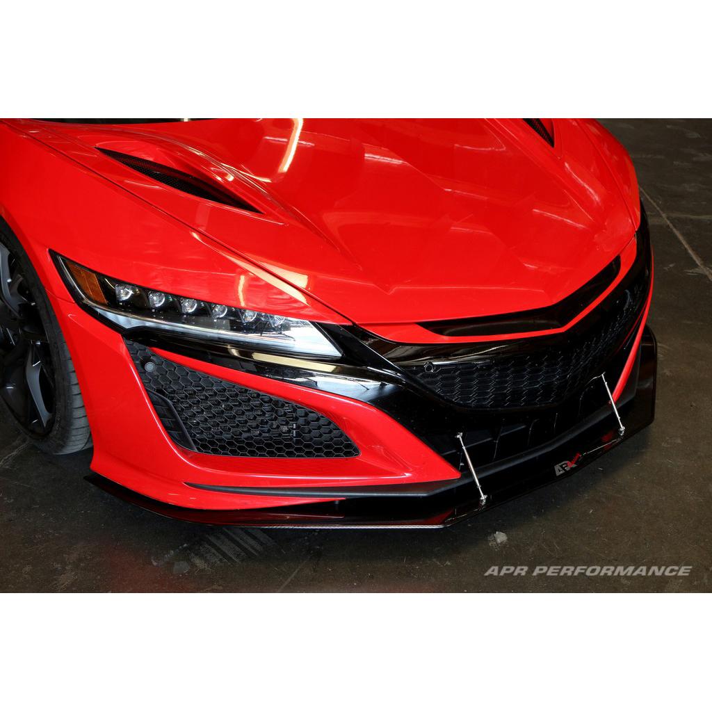 Carbon Fiber Front Wind Splitter - Acura NSX 2016-2022 (Stock Bumper)
