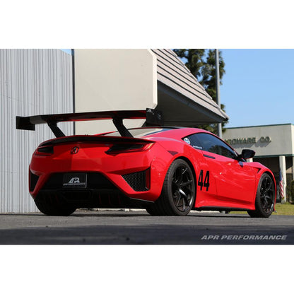 GTC-500 Carbon Fiber Adjustable Wing - Acura NSX 2016-2022