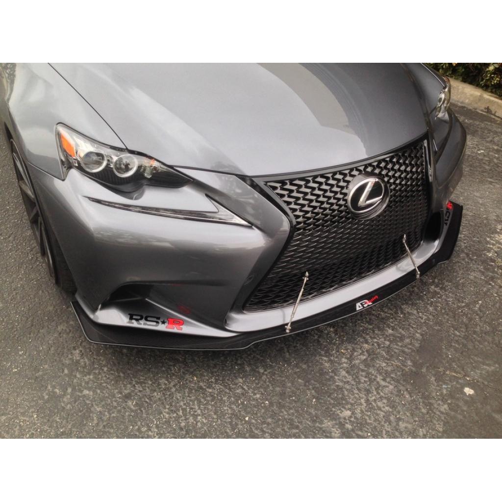 Lexus IS-250 / IS-300 F Sport Bumper Carbon Fiber Front Wind Splitter 2014-2015