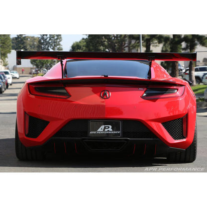 GTC-500 Carbon Fiber Adjustable Wing - Acura NSX 2016-2022