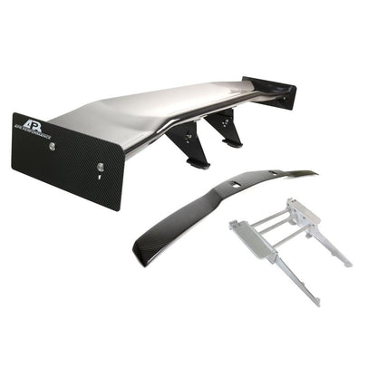 Chevrolet Corvette C7 Z06 / Grand Sport GTC-500 Chassis Mount Carbon Fiber Adjustable Wing