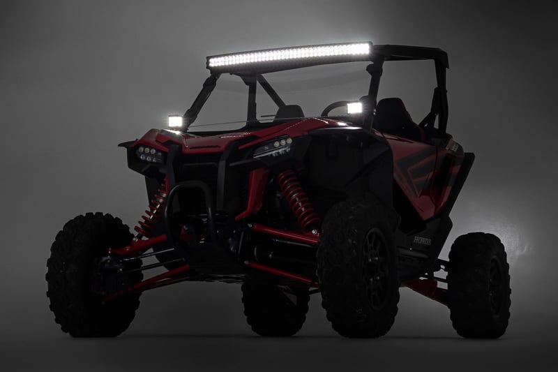 40 Inch Curved CREE LED Light Bar Dual Row Black Series Rough Country