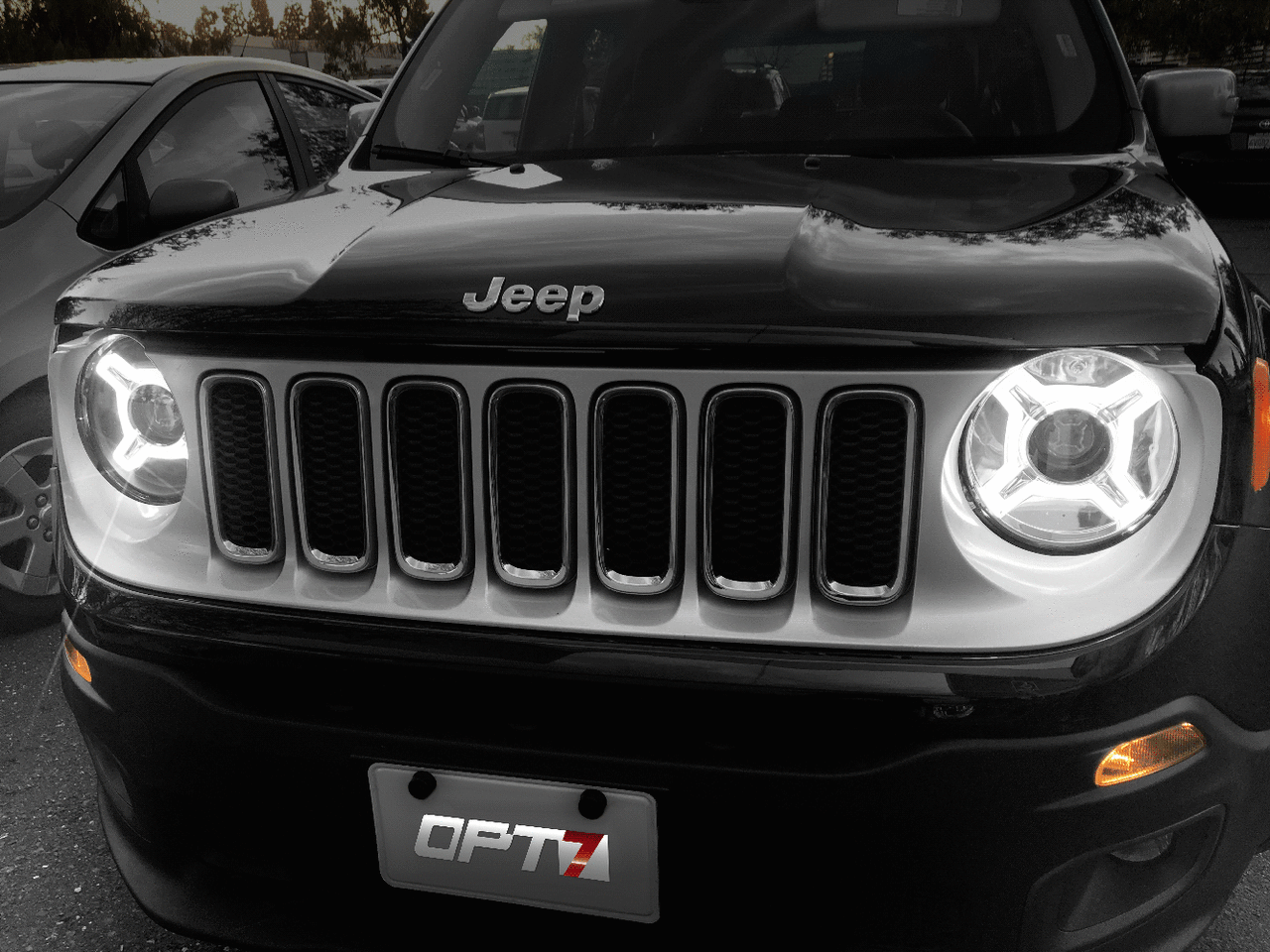 Outlaw X DRL LED Jeep Renegade Projector Headlights