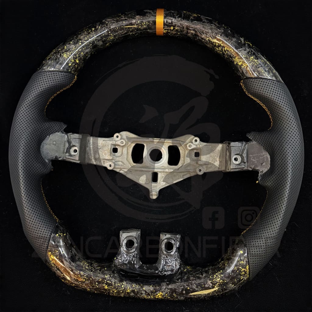 IN STOCK - 2011-2014 Dodge Charger/Challenger/Durango Carbon Fiber Steering Wheel (NO paddle shifters/non-SRT8)