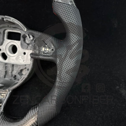 IN STOCK - 2012-2016 Audi B8.5/8V A3/A4/A5 Carbon Fiber Steering Wheel(NO Paddle Shifters)