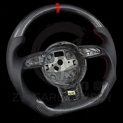 IN STOCK - 2012-2016 Audi B8.5/8V A3/A4/A5 Carbon Fiber Steering Wheel(NO Paddle Shifters)