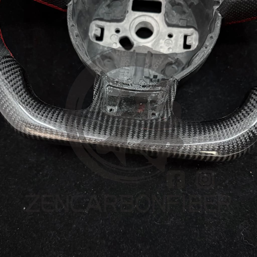 IN STOCK - 2012-2016 Audi B8.5/8V A3/A4/A5 Carbon Fiber Steering Wheel(NO Paddle Shifters)