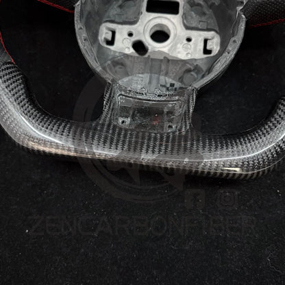 IN STOCK - 2012-2016 Audi B8.5/8V A3/A4/A5 Carbon Fiber Steering Wheel(NO Paddle Shifters)