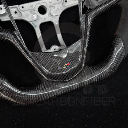 IN STOCK - 2013-2019 Cadillac ATS/CTS Carbon Fiber Steering Wheel(NO Paddle Shifters)