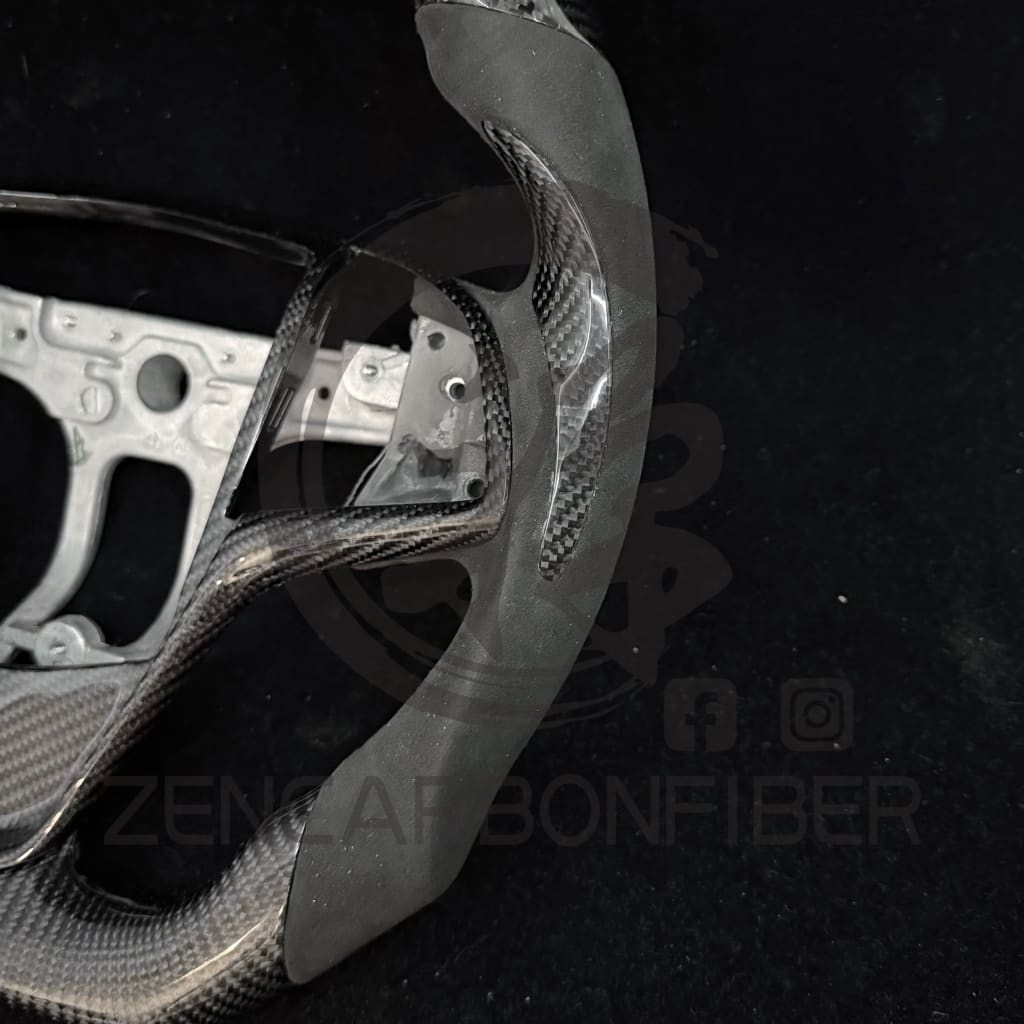 IN STOCK - 2013-2019 Cadillac ATS/CTS Carbon Fiber Steering Wheel(NO Paddle Shifters)