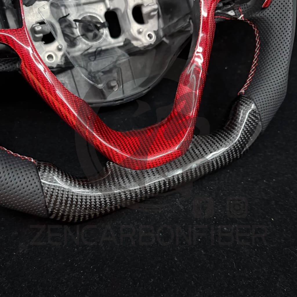 IN STOCK - 2014-2022 Jeep WK2 Grand Cherokee (non-SRT) Carbon Fiber Steering Wheel