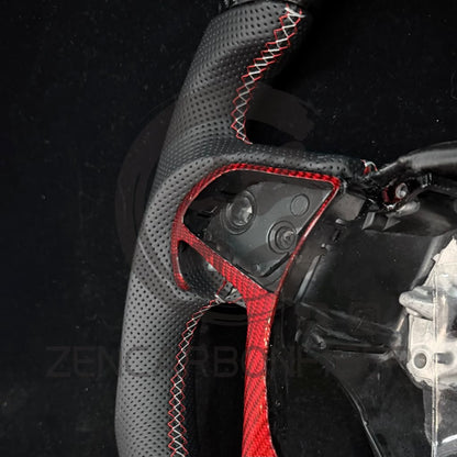IN STOCK - 2014-2022 Jeep WK2 Grand Cherokee (non-SRT) Carbon Fiber Steering Wheel