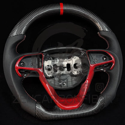 IN STOCK - 2014-2022 Jeep WK2 Grand Cherokee (non-SRT) Carbon Fiber Steering Wheel