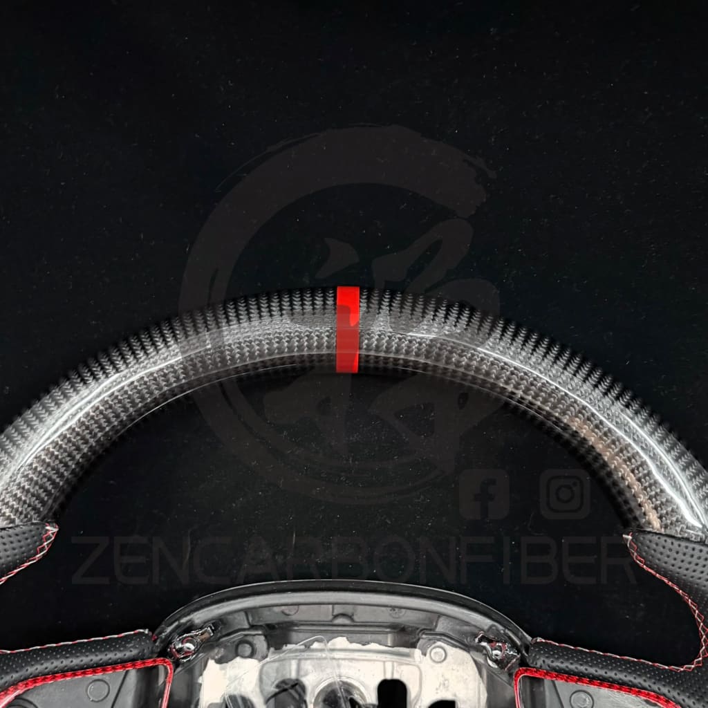 IN STOCK - 2014-2022 Jeep WK2 Grand Cherokee (non-SRT) Carbon Fiber Steering Wheel