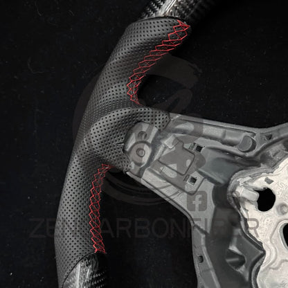 IN STOCK - 2015-2021 Volkswagen/VW Golf MK7 GTI/R/Jetta GLI DSG Carbon Fiber Steering Wheel