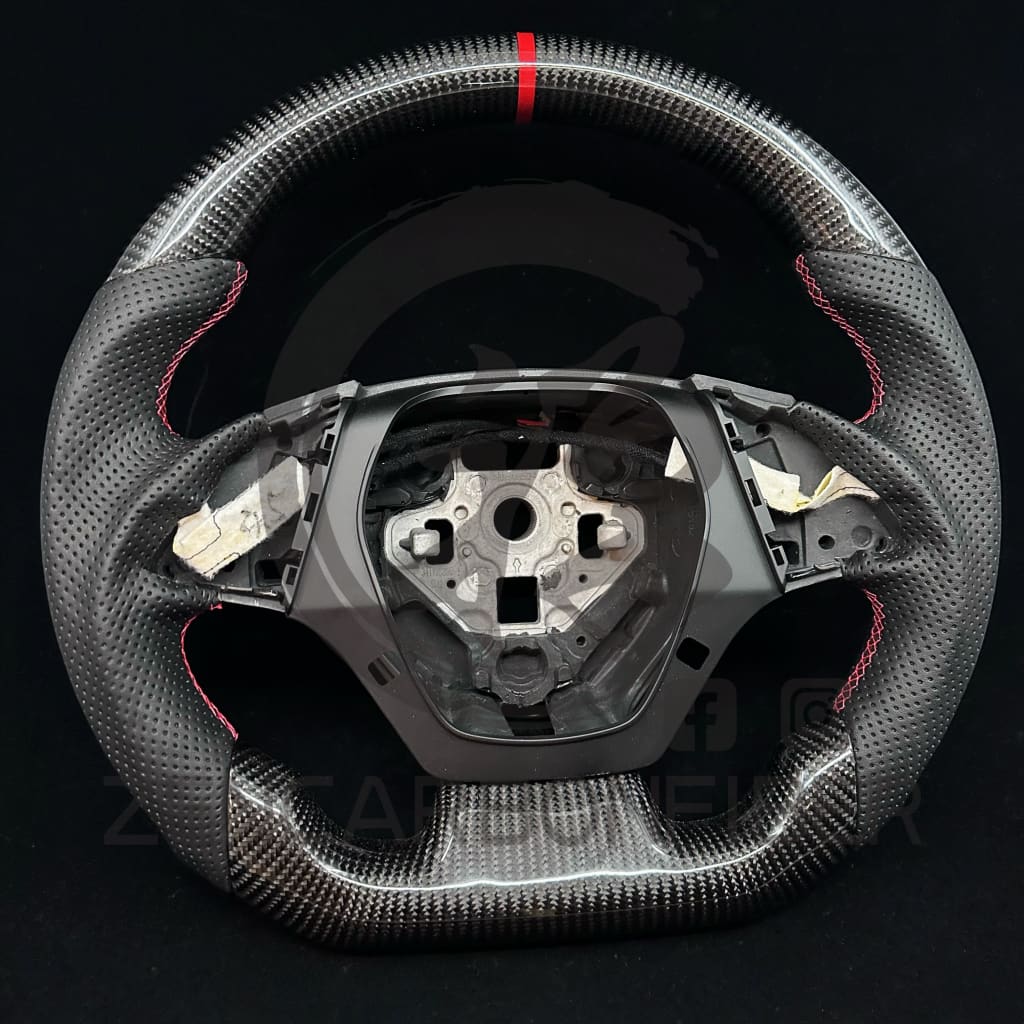 IN STOCK - 2016+ 6th Gen Chevrolet Camaro Carbon Fiber Steering Wheel