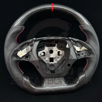 IN STOCK - 2016+ 6th Gen Chevrolet Camaro Carbon Fiber Steering Wheel