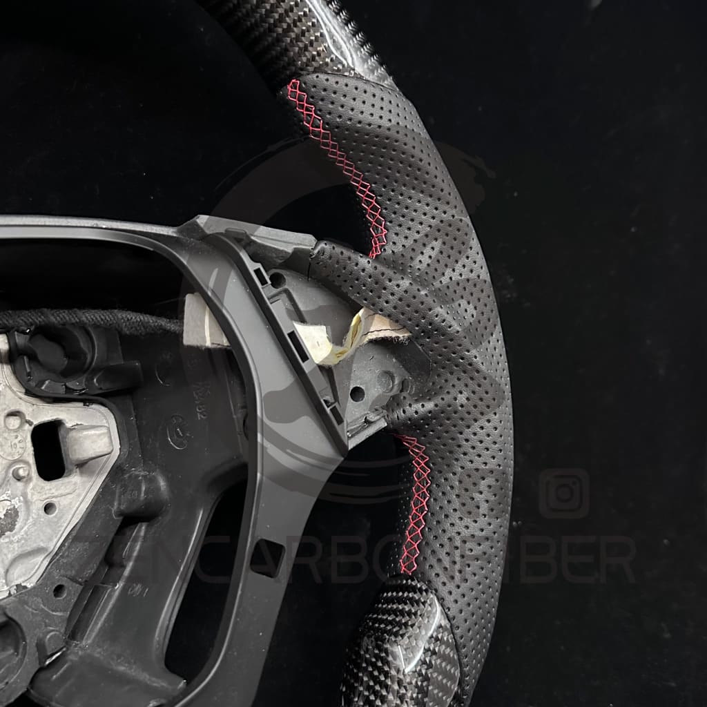 IN STOCK - 2016+ 6th Gen Chevrolet Camaro Carbon Fiber Steering Wheel