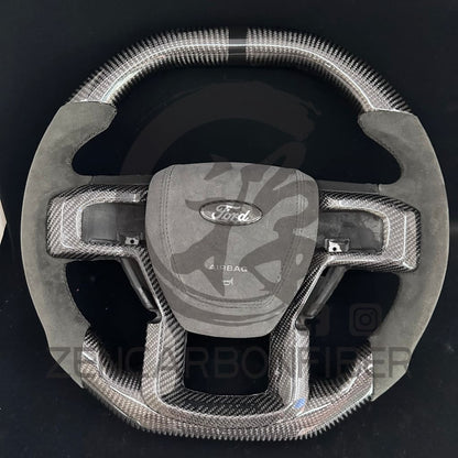 IN STOCK - 2017-2020 Ford F150 Raptor Carbon Fiber Steering Wheel