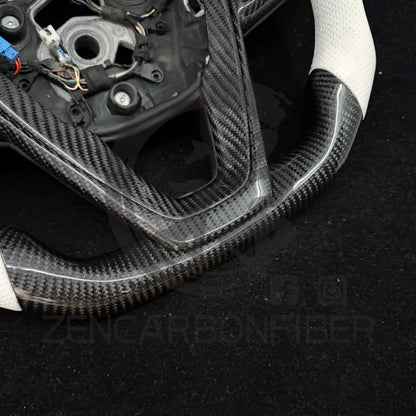 IN STOCK - 2019-2024 BMW G2X 3/4-series Non-M-Sport Carbon Fiber Steering Wheel