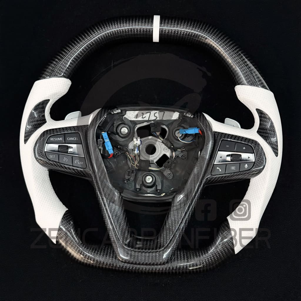 IN STOCK - 2019-2024 BMW G2X 3/4-series Non-M-Sport Carbon Fiber Steering Wheel