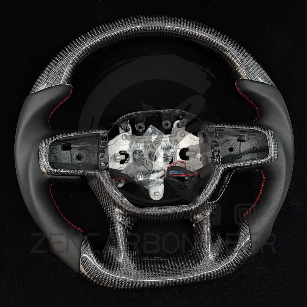 IN STOCK - 2019-2024 Dodge RAM 1500 Heated Carbon Fiber Steering Wheel