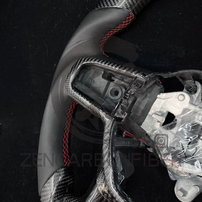IN STOCK - 2019-2024 Dodge RAM 1500 Heated Carbon Fiber Steering Wheel