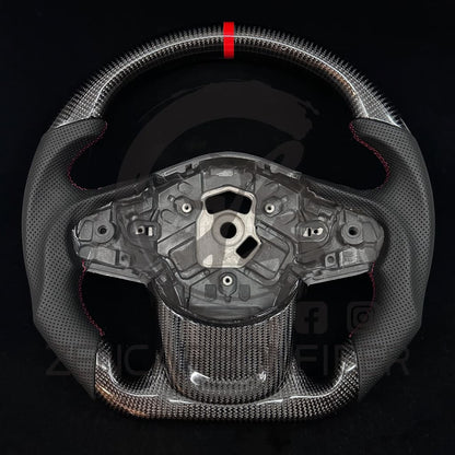 IN STOCK - 2020+ A90 Mk5 Toyota GR Supra Carbon Fiber Steering Wheel
