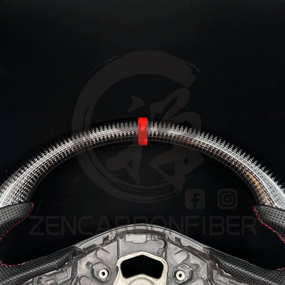 IN STOCK - 2020+ A90 Mk5 Toyota GR Supra Carbon Fiber Steering Wheel