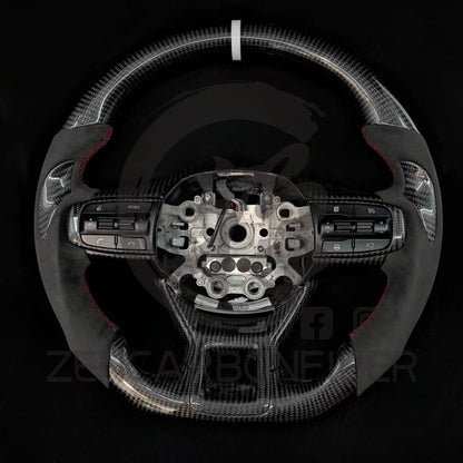 IN STOCK - IN STOCK - 2021+ KIA K5 Heated Carbon Fiber Steering Wheel(NO paddle shifter)