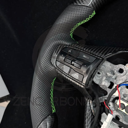 IN STOCK - 2021+ KIA K5 Heated Carbon Fiber Steering Wheel(NO paddle shifter)