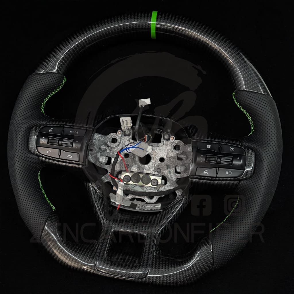IN STOCK - 2021+ KIA K5 Heated Carbon Fiber Steering Wheel(NO paddle shifter)