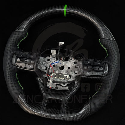IN STOCK - 2021+ KIA K5 Heated Carbon Fiber Steering Wheel(NO paddle shifter)
