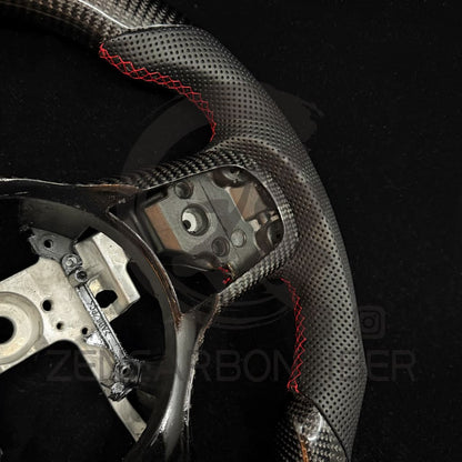 IN STOCK - Mitsubishi Lancer Evo X Carbon Fiber Steering Wheel
