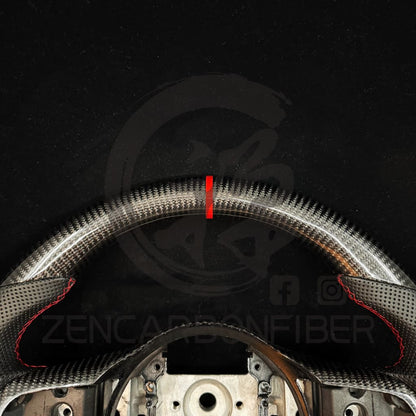 IN STOCK - Mitsubishi Lancer Evo X Carbon Fiber Steering Wheel