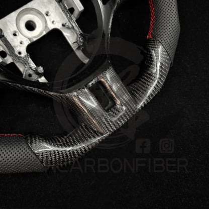 IN STOCK - Mitsubishi Lancer Evo X Carbon Fiber Steering Wheel