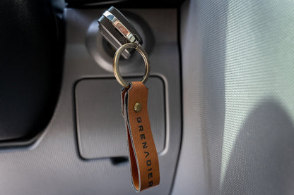 Premium Laser-Engraved Leatherette Keychain - 2024+ Grenadier