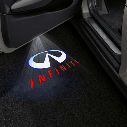 Infiniti G Series 4th Gen Premium Door Puddle Lights Various Designs 2011-2012