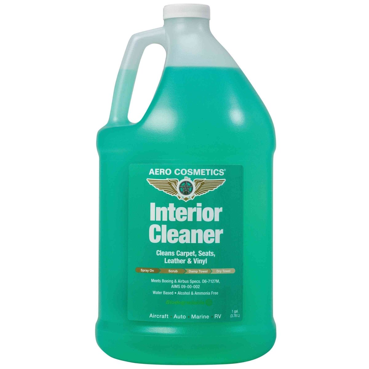 Interior Cleaner 1 Gallon - Carpet, Seats, Leather Cleaner