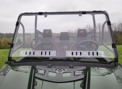 Intimidator GC1K 3-Seater - 1 Pc Windshield with Vent, Clamp, and Hard Coat Options
