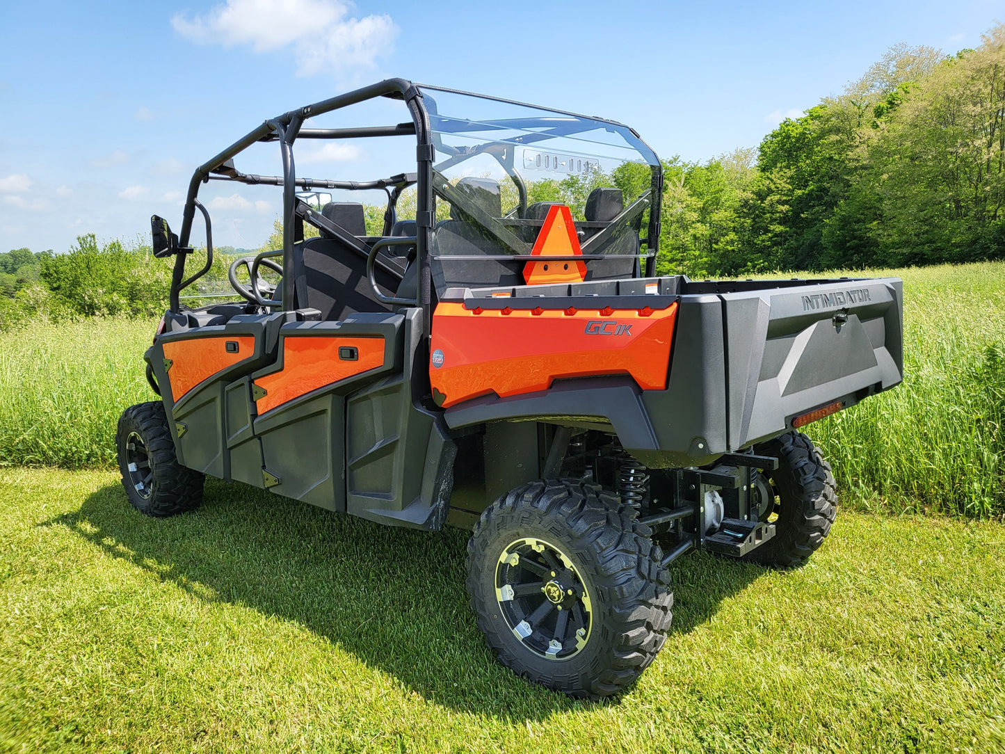 Intimidator GC1K 3-Seater - 1/4" Polycarb Rear Windshield