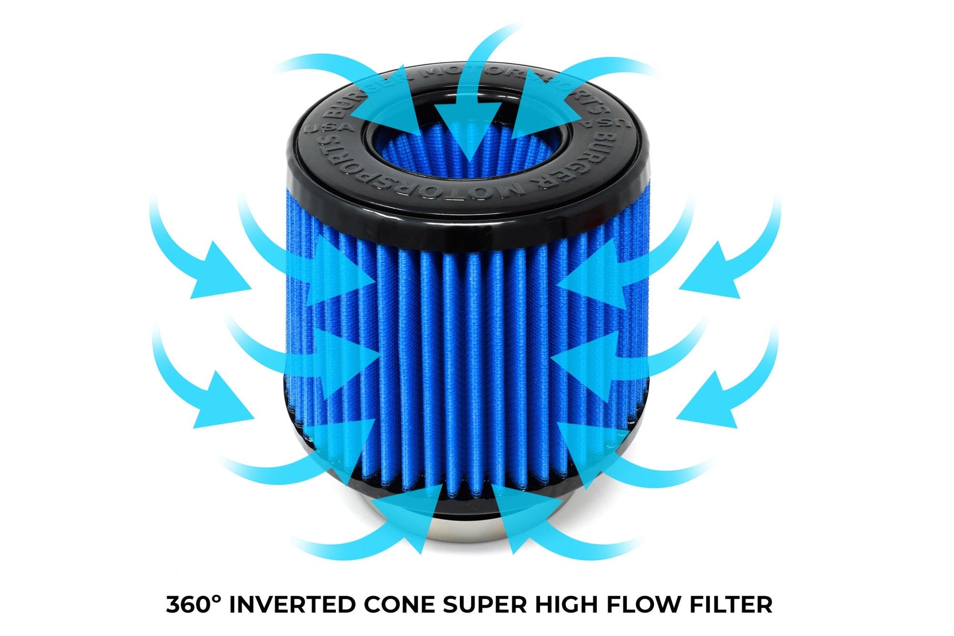 BMS intake airflow design illustration showing improved air circulation