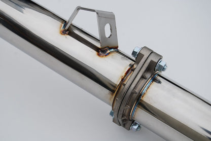 Invidia [22-26 WRX] Auto Bottom High Flow Cat Front Pipe | HS22SW4AFPCB