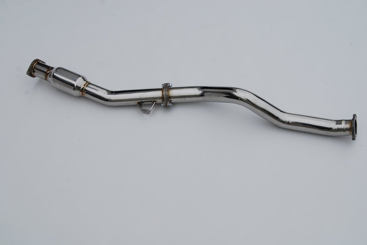 Invidia [22-26 WRX] Auto Bottom High Flow Cat Front Pipe | HS22SW4AFPCB