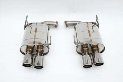 Invidia [22-26 WRX] Q300 3.5in. Rolled Dual Wall S.S Tip Axle-back Exhaust
