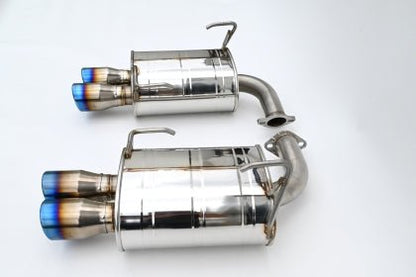 Invidia [22-26 WRX] Q300 3.5in. Rolled Dual Wall T.I Tip Axle-back Exhaust