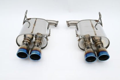 Invidia [22-26 WRX] Q300 3.5in. Rolled Dual Wall T.I Tip Axle-back Exhaust