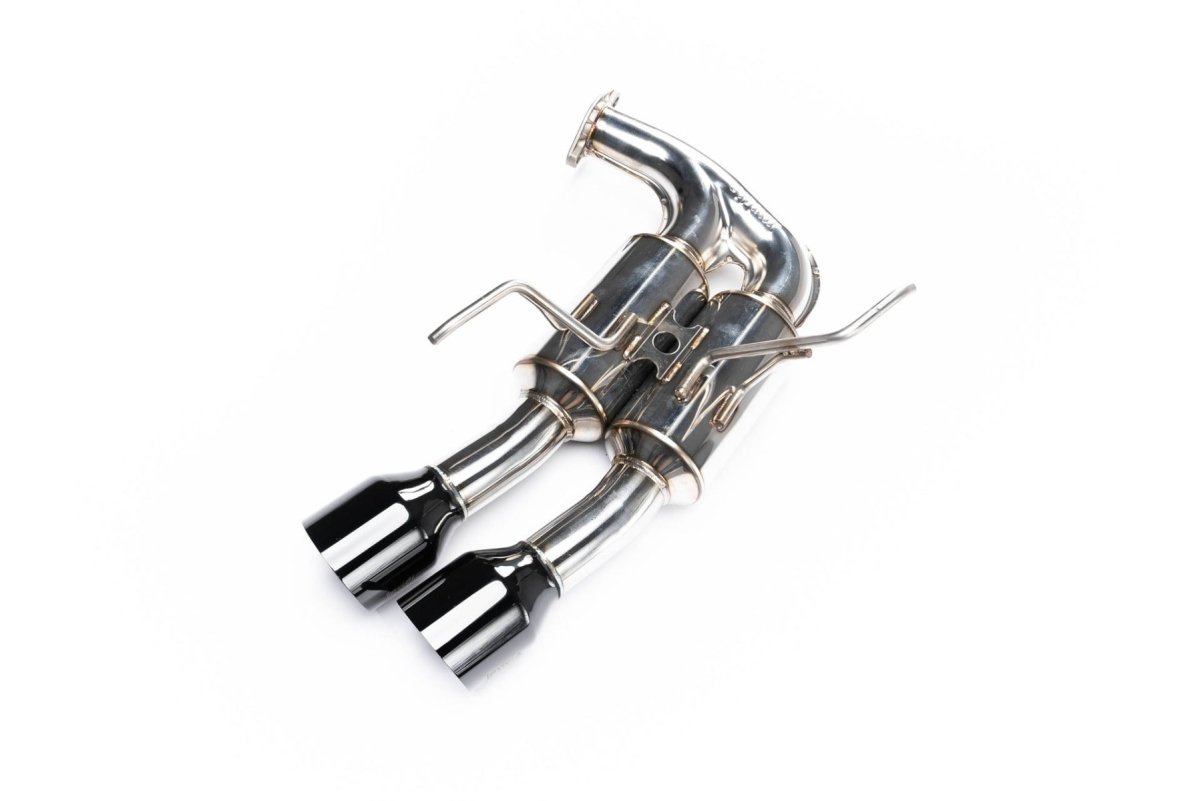 Invidia [22-26 WRX] R400 Gemini Single Layer Quad Black Tip Cat-Back Exhaust